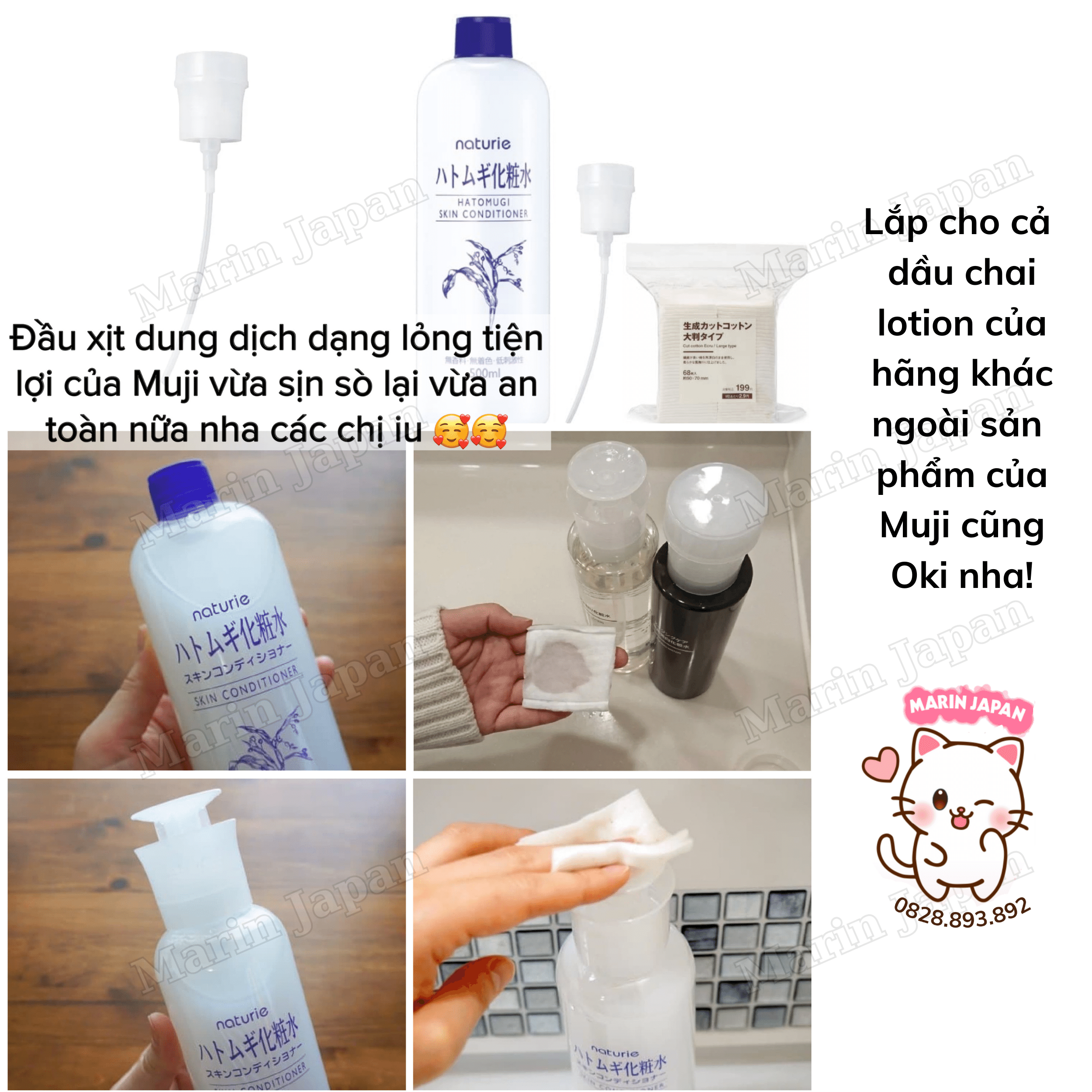 Đầu Vòi Xịt Muji Spray Head Nhật Bản