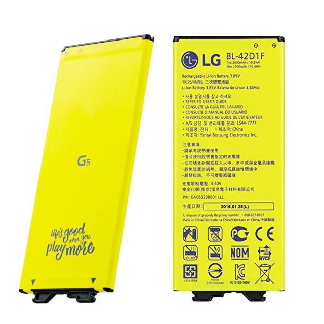 Pin lg g5 2800mah mới 100% _ bh 6 tháng đổi mới