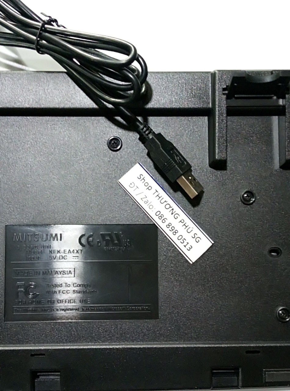 [HCM]Bàn phím có dây Keyboard MITSUMI - Chuẩn USB