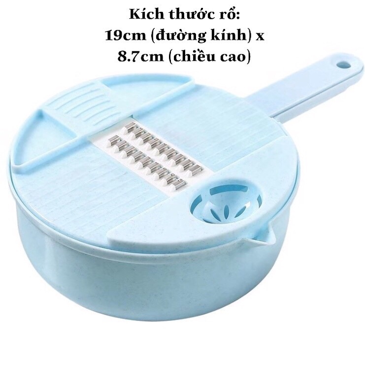 Bộ rổ nạo rau củ đa năng, tiện dụng