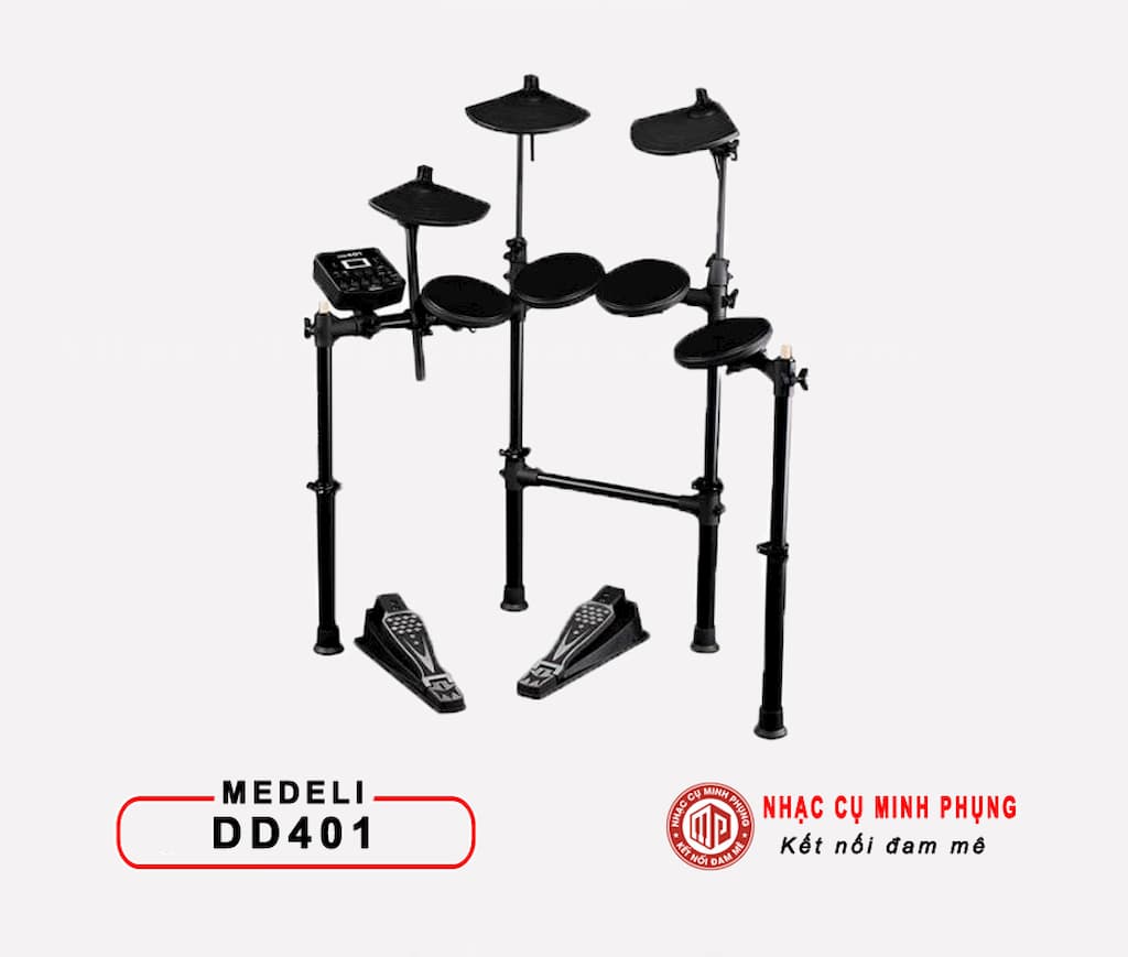 [HCM]Trống điện tử Medeli DD401