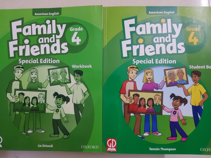 Bộ sách tiếng Anh Family and Friends 5 ( gồm 2 quyển Student Book + Workbook)