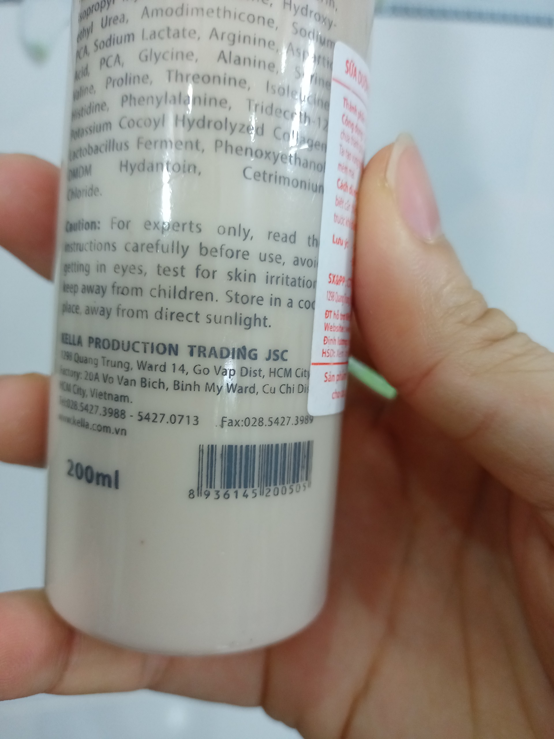 Sữa dưỡng tóc Collagen Kella A+