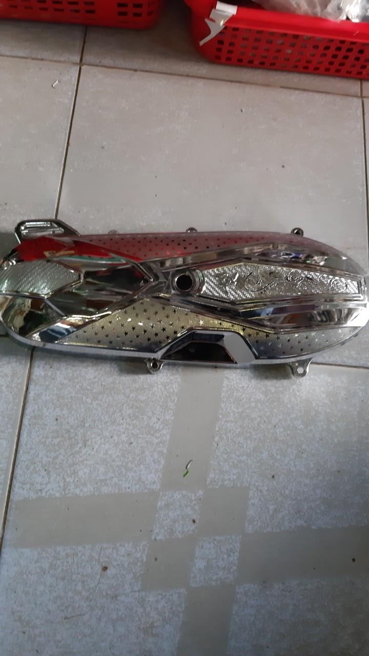 ốp lốc máy mạ crom cho xe vario