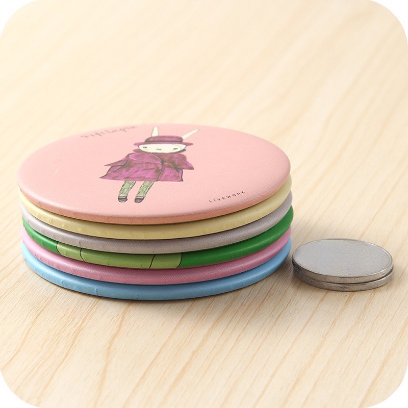 Gương Tròn Mini Nhiều Mẫu Nhỏ Gọn