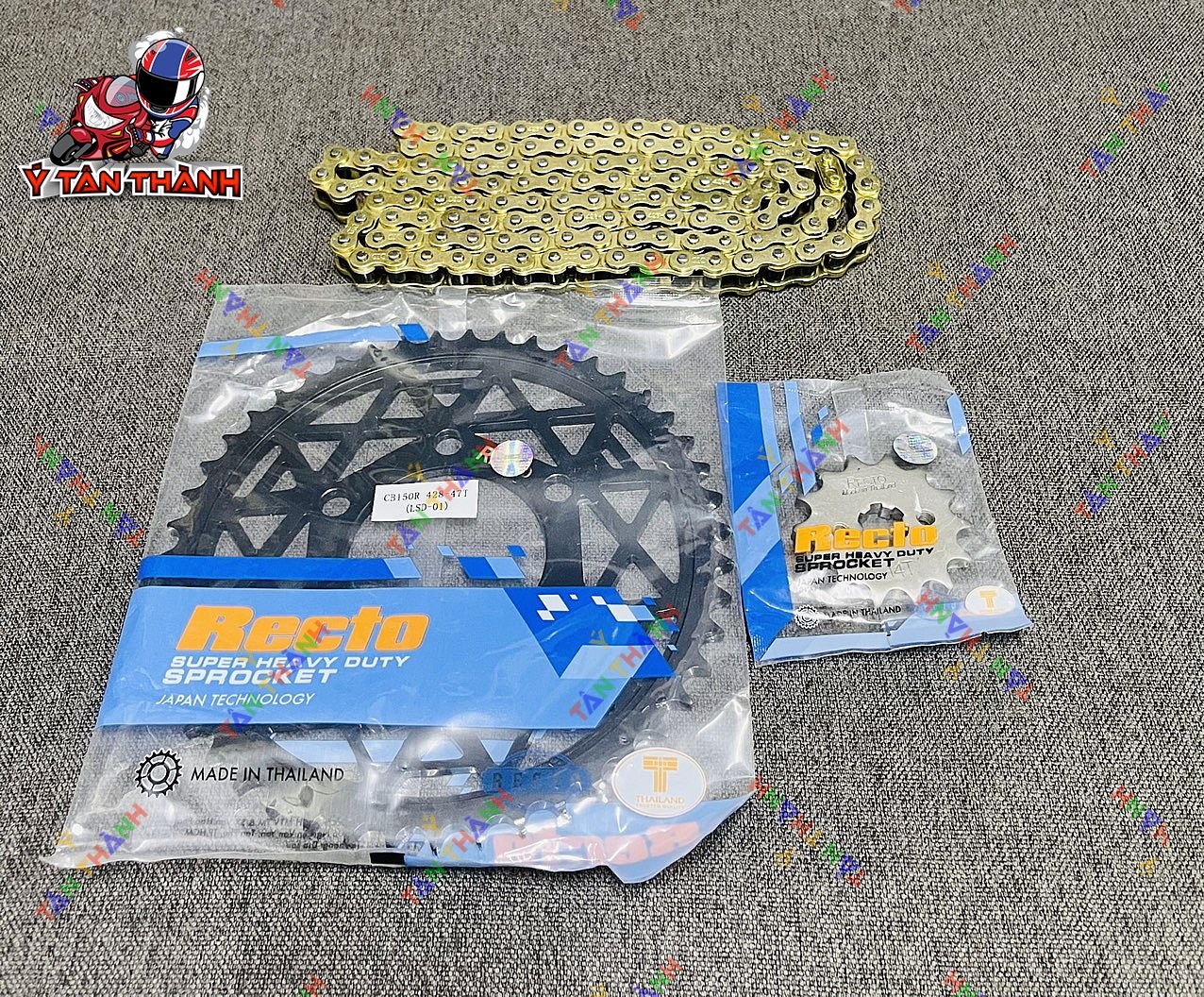Nhông sên đĩa recto xe moto cbr 150r