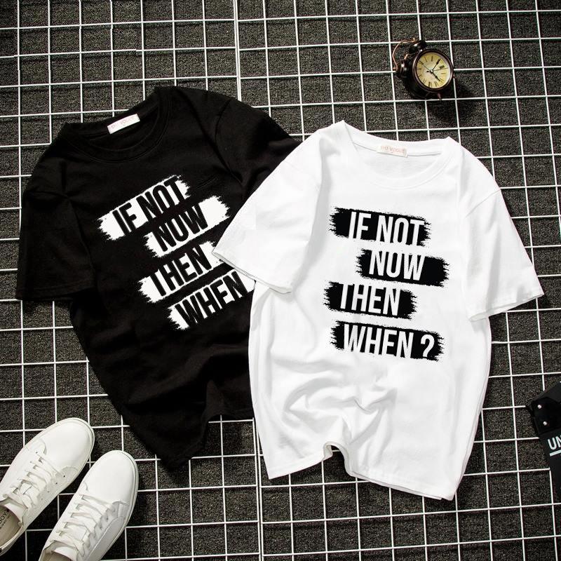 [Hoàn Tiền 15%] Áo thun unisex chữ kiểu đẹp 2019T875