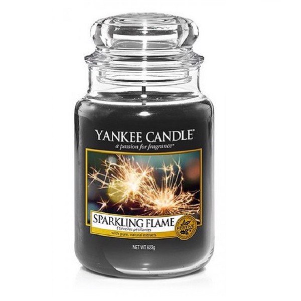Hũ nến thơm Sparkling Flame Yankee Candle YAN6504 (Size L 623g)