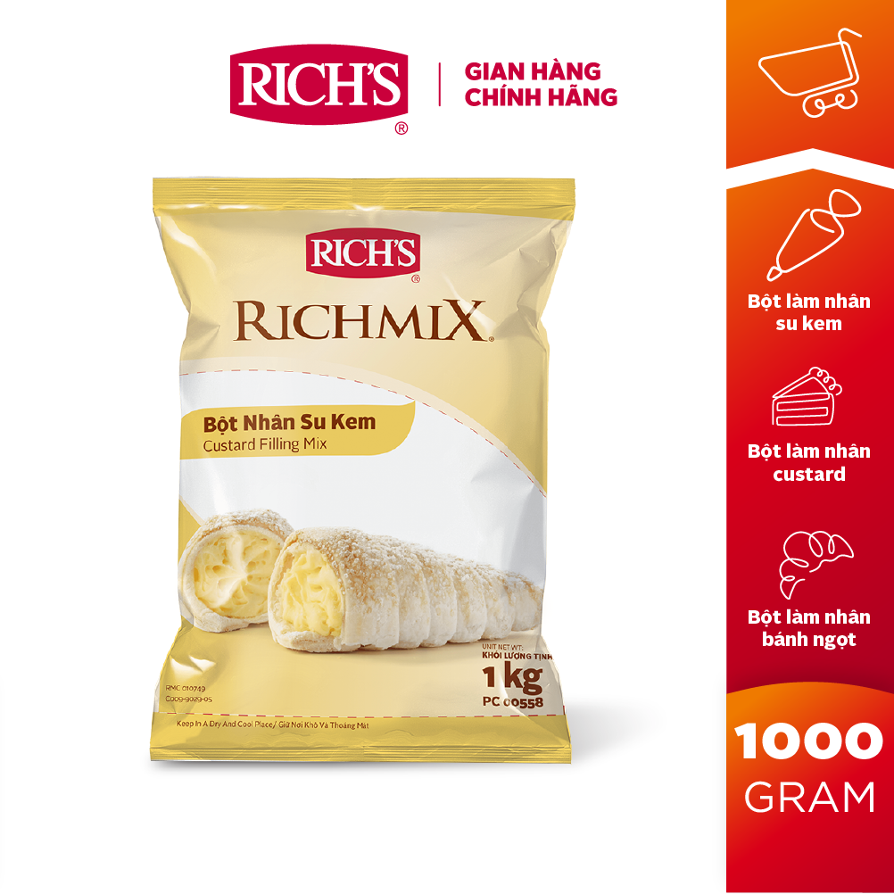 Bột Nhân Su Kem Richmix Túi 1Kg [00558]