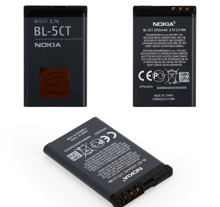 [HCM]Pin Nokia BL - 5CT zin phụ kiện