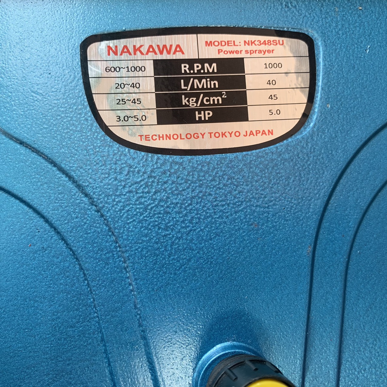 Đầu Xịt Áp Lực 3HP Nakawa NK348SU Piston Sứ