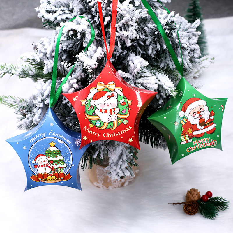 【TOP LI】Hộp đựng quà Noel, Hộp đựng kẹo noel cho học sinh nhân dịp giáng sinh