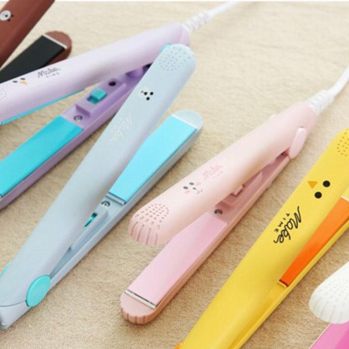 Máy uốn duỗi tóc mini 2 in 1 dành cho phụ nữ đẹp
