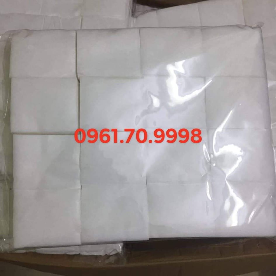 Bịch Bông Cắt Sẵn 1600 miếng 6x7cm