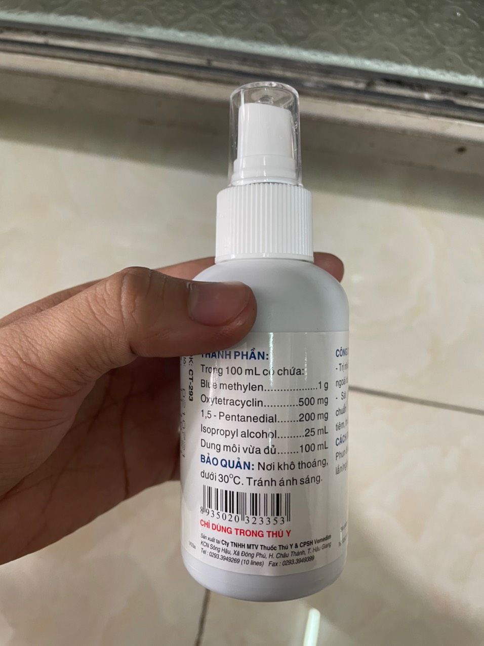 Dung dịch Vime Blue chai 100ml