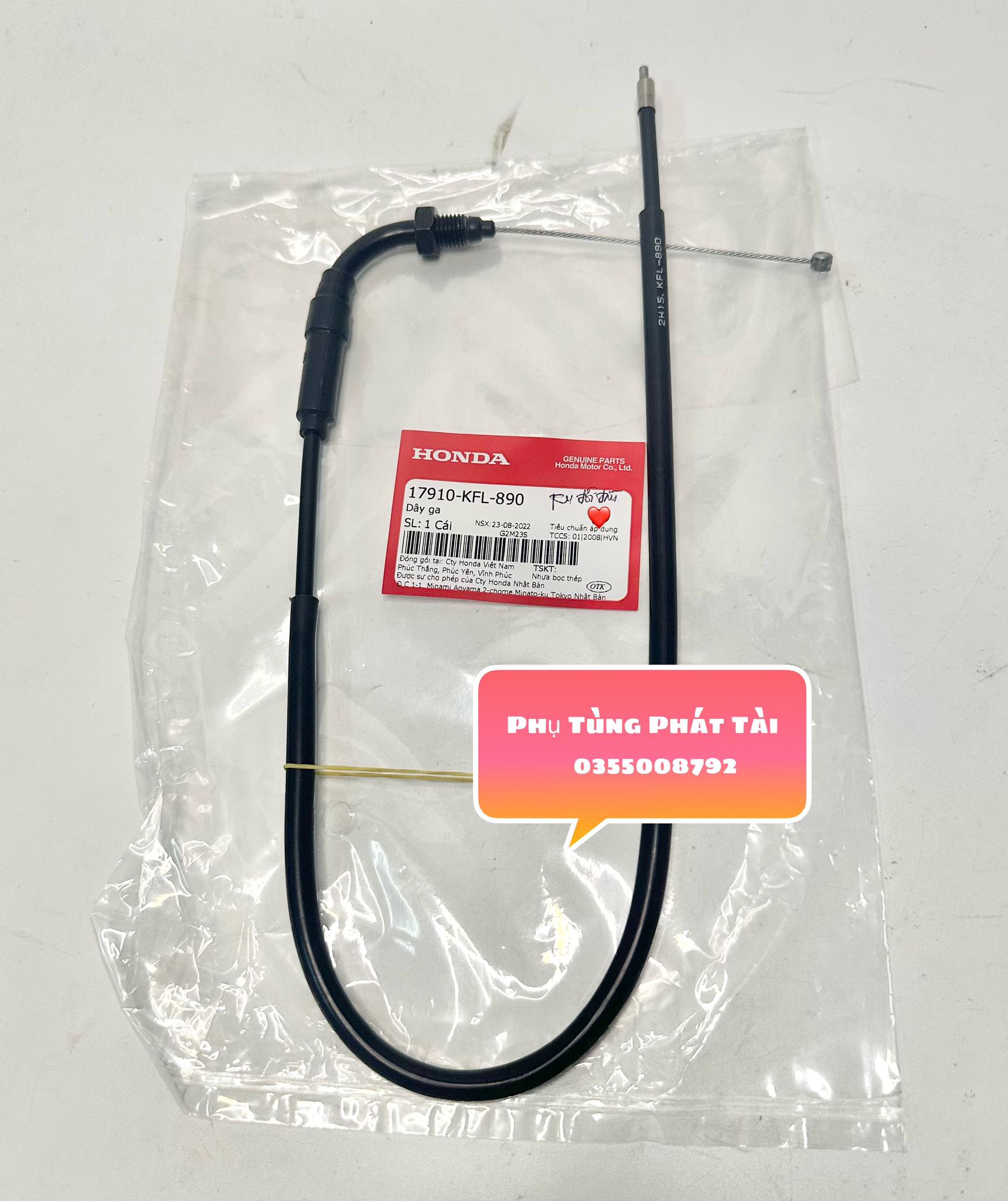 Dây Ga Future 1 - Wave Thái 110 Chính Hãng Honda
