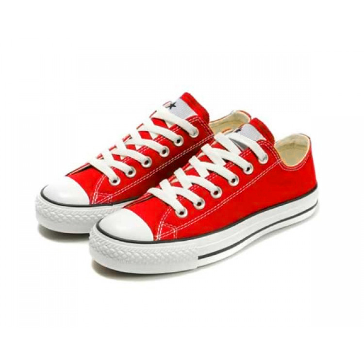 [HCM]Giày Sneaker Cổ Thấp CVS Nam Màu Đỏ Tươi