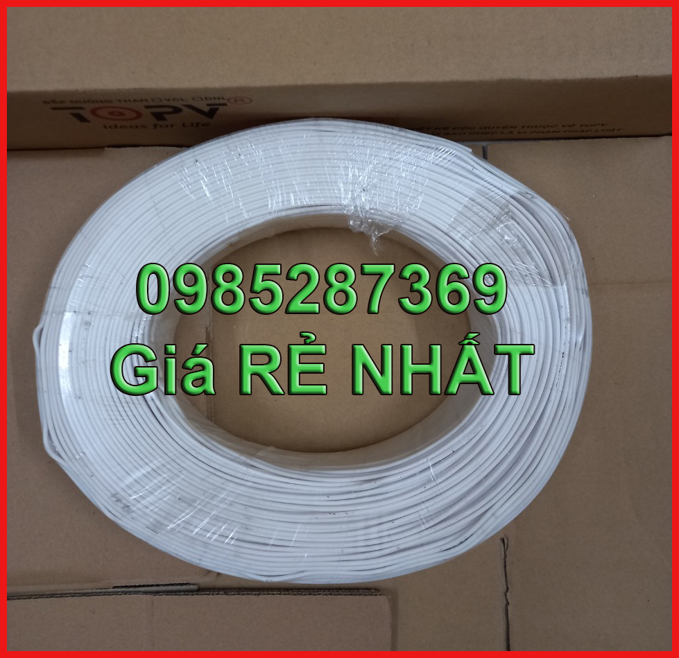 Dây điện súp 2x0.5 lõi đồng-giá 1 mét