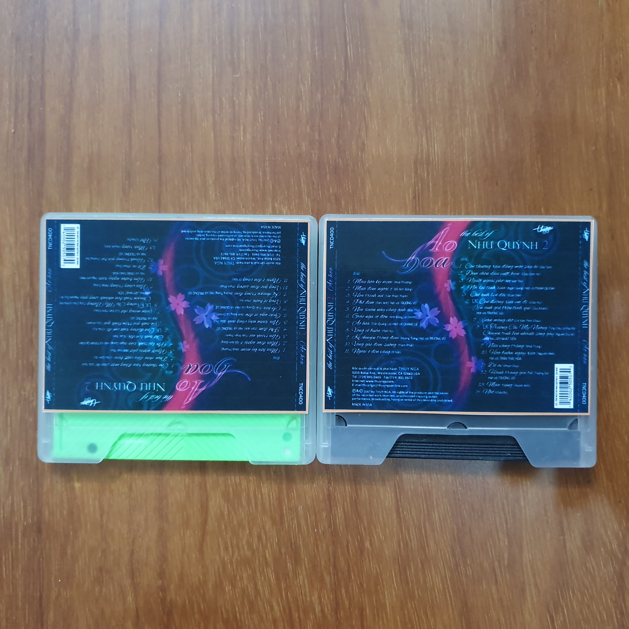 [HCM]COMBO 2 ĐĨA MD MINIDISC NHƯ QUỲNH ÁO HOA