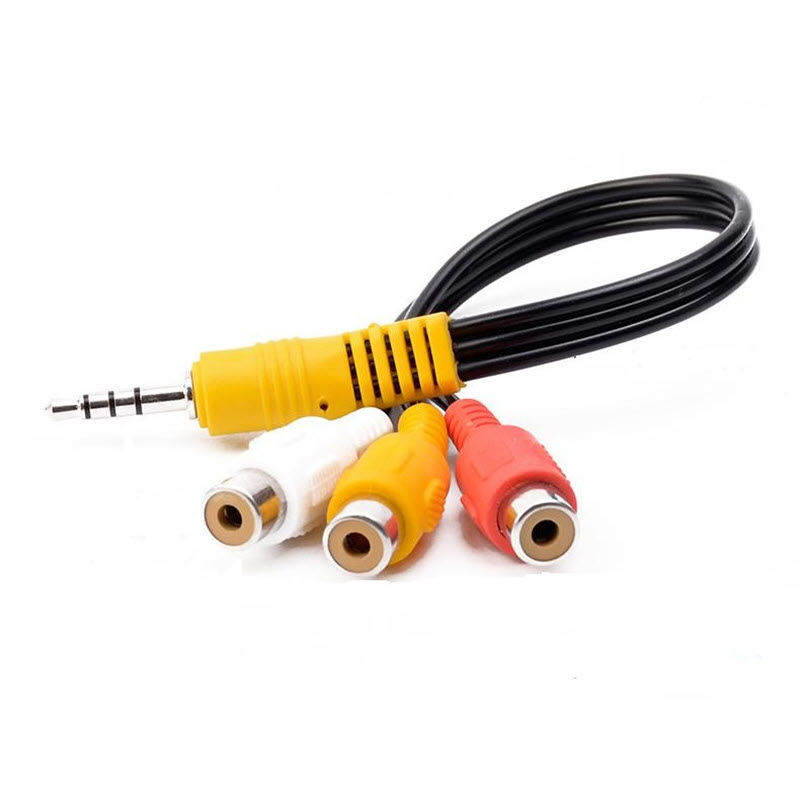 Cáp chuyển từ cổng 3.5mm sang AV hoa sen