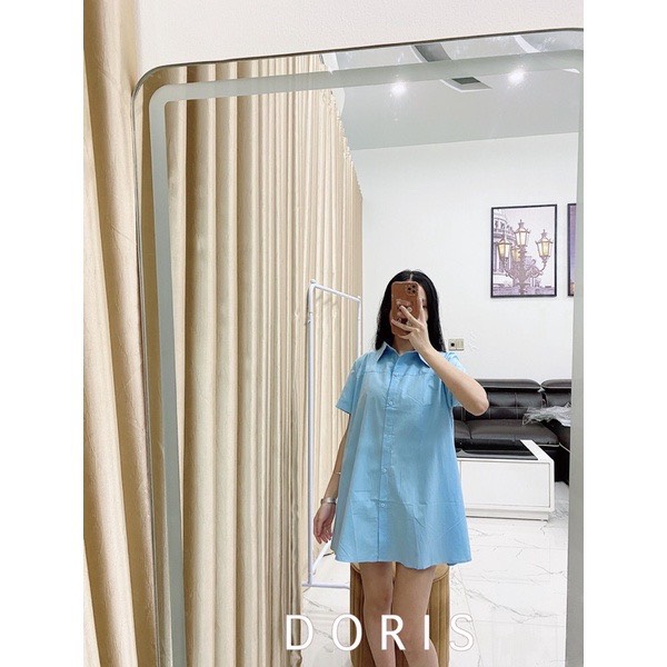 Áo Bầu sơ mi cộc tay quốc dân - Đồ Bầu Xinh