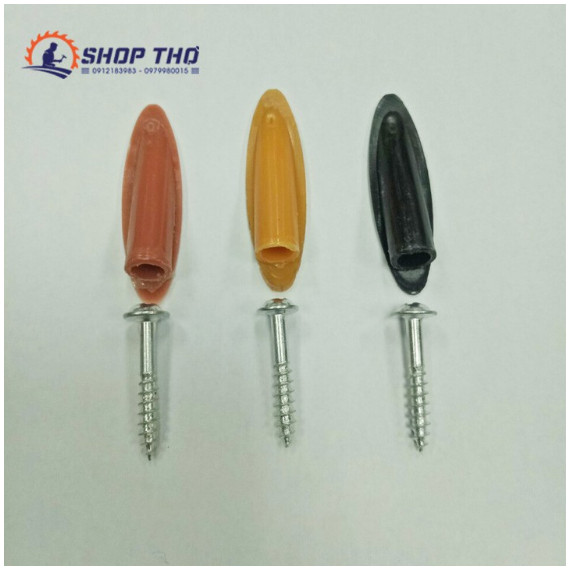 Bịt Khoan Chéo Che Lỗ Vít Chéo Cho Sản Phẩm Gỗ (Túi 100 Cái)
