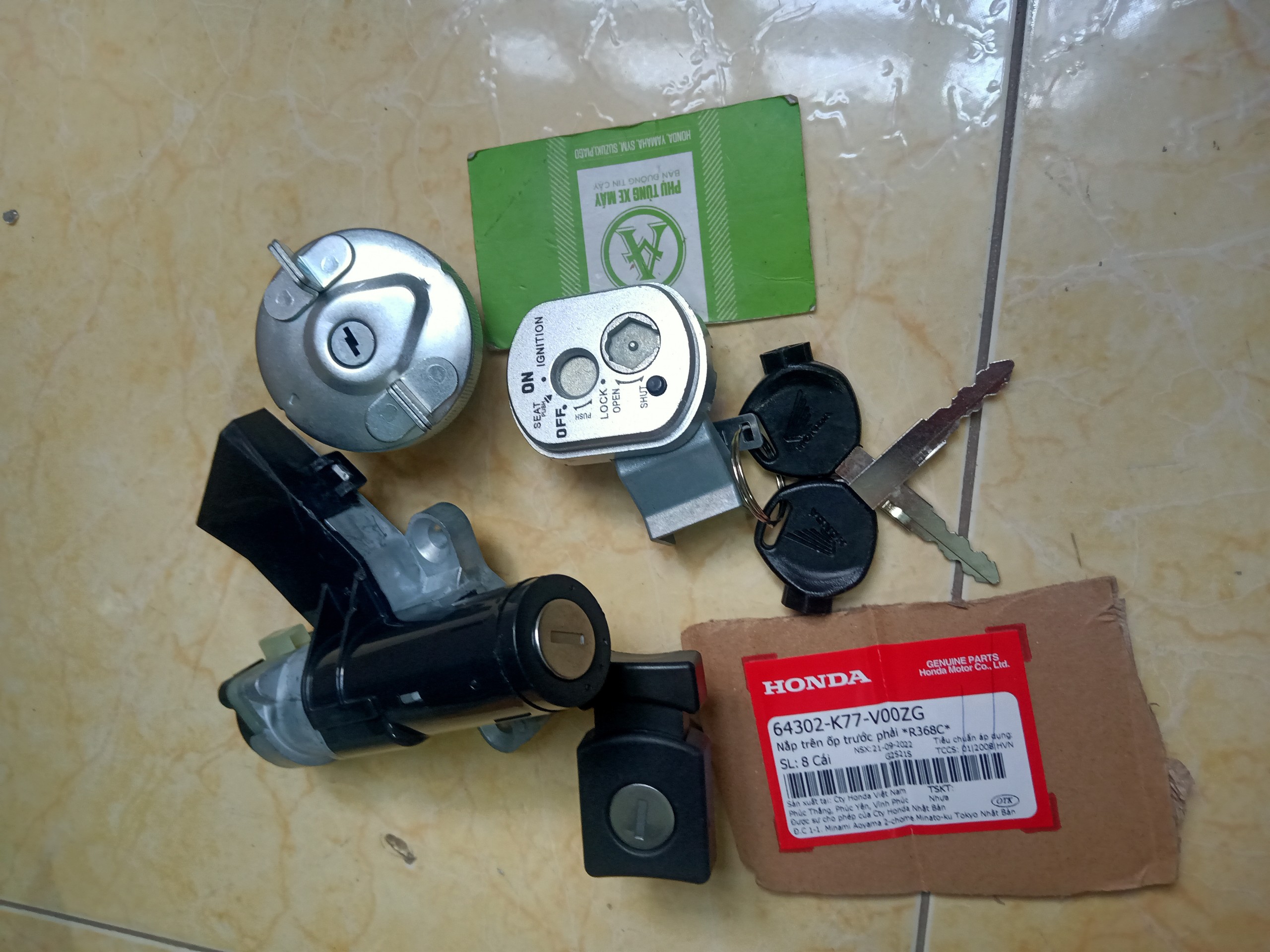 Bộ ổ khoá cho Lead 110 /Scr 110