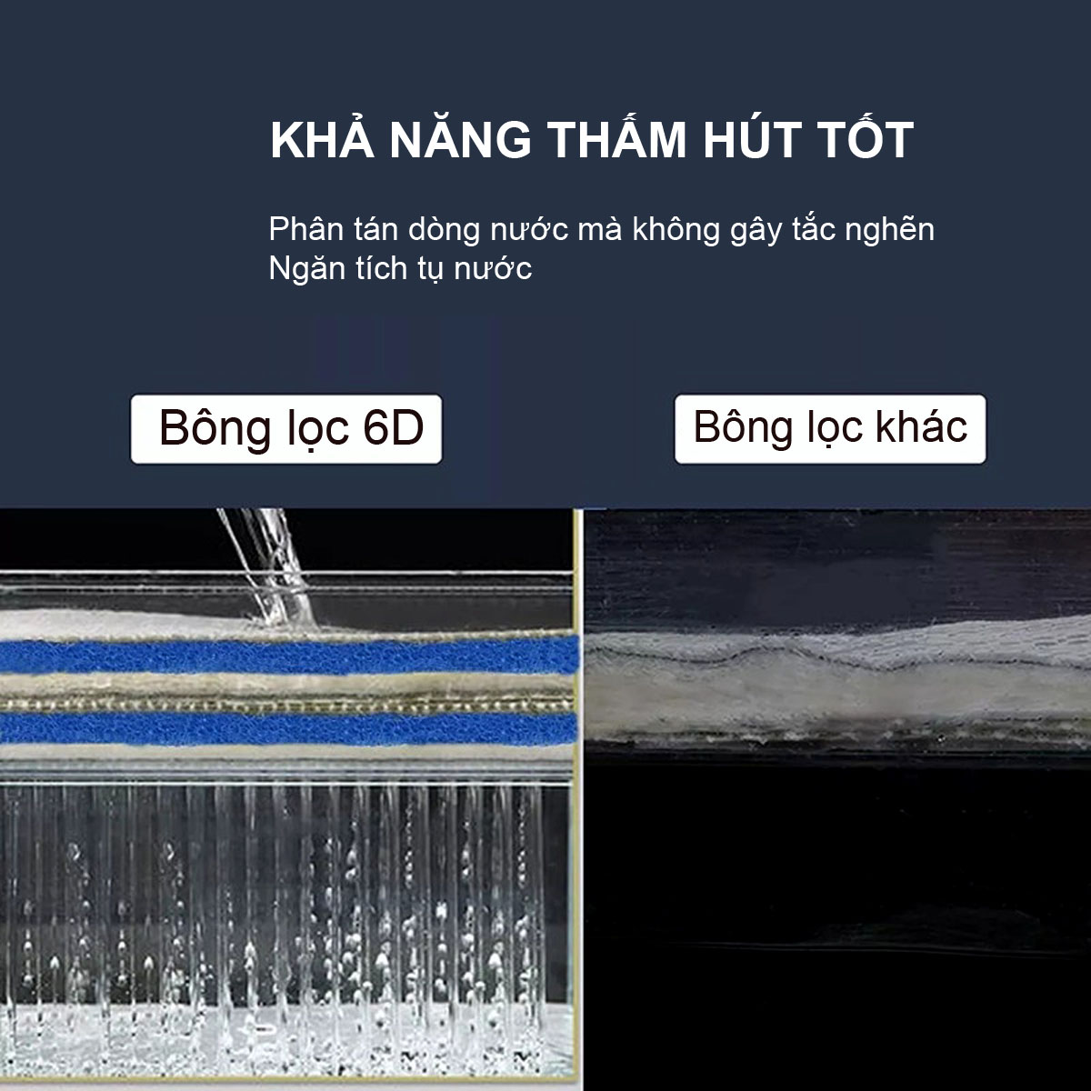 Cotton filter 6d tank fish enough size-filter material high grade for aquarium fish tank