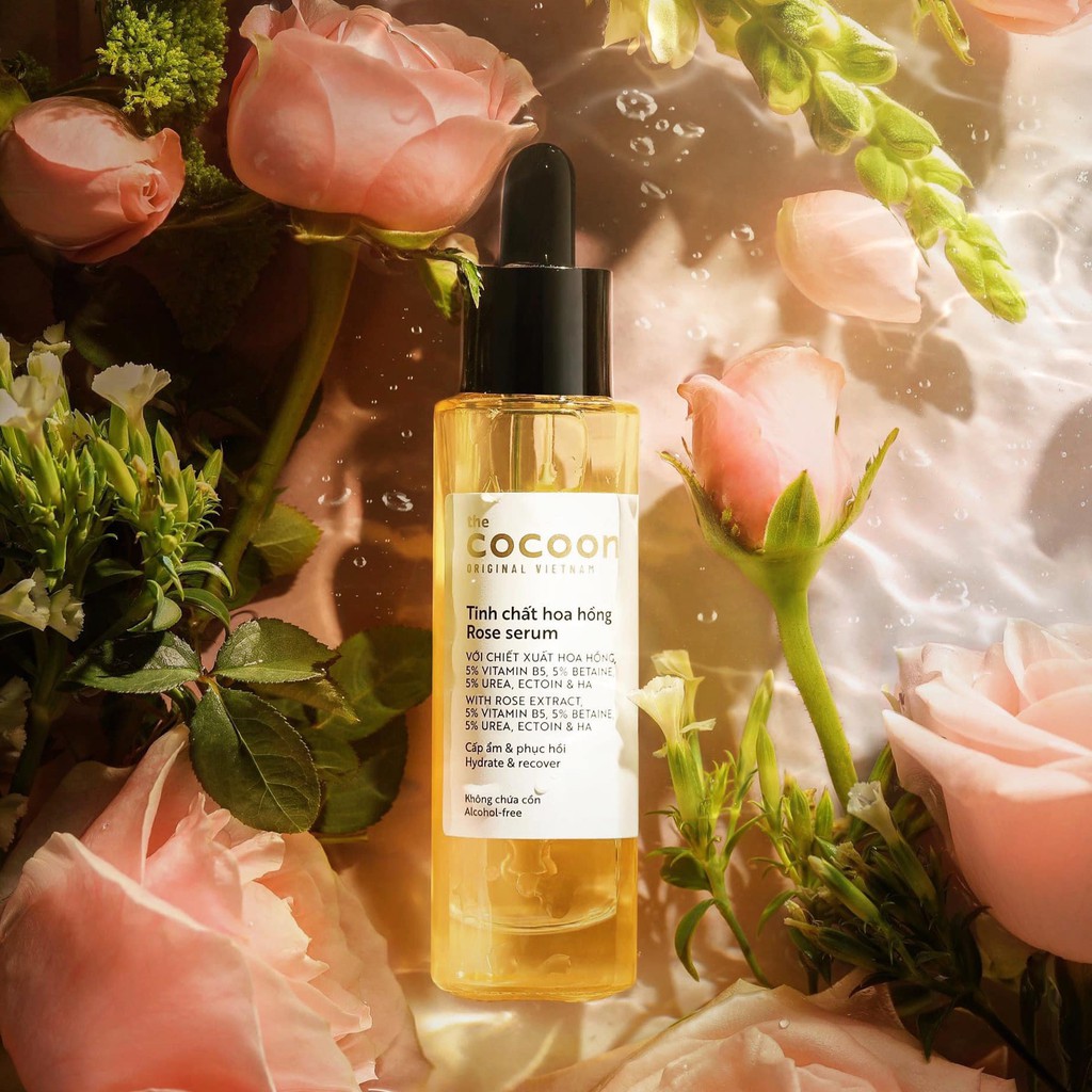 [CHÍNH HÃNG] Serum Tinh Chất Hoa Hồng Cocoon Thuần Chay