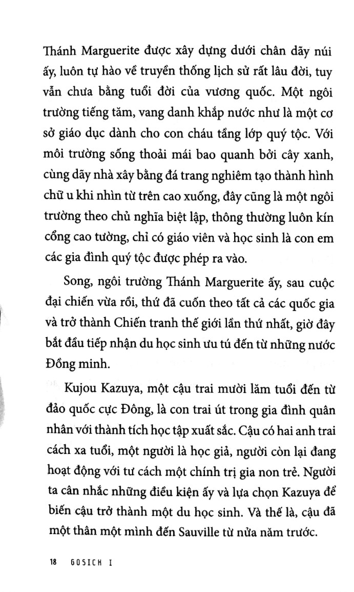 Fahasa - GOSICK - Tập 1