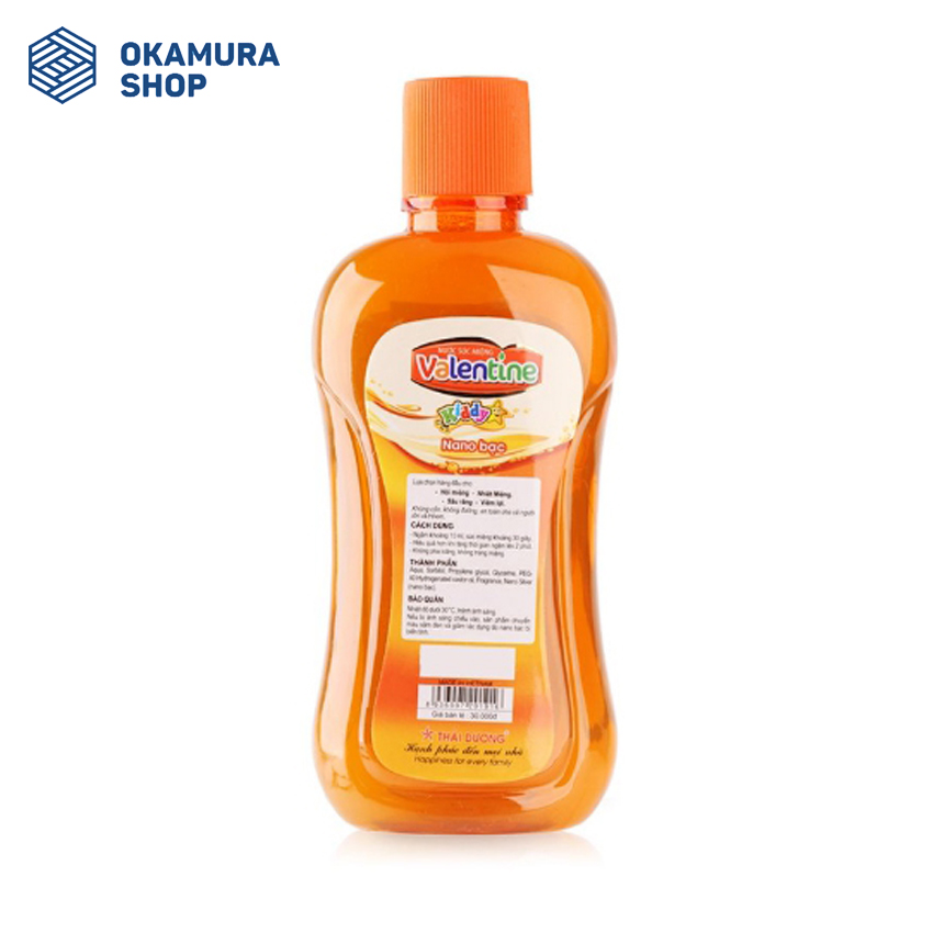 [HCM]Nước súc miệng VALENTINE KIDDY 250ml
