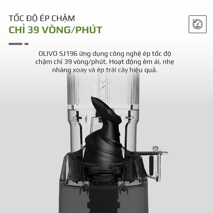 Máy Ép Chậm OLIVO SJ196