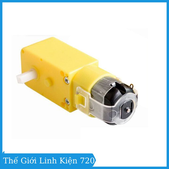 Động cơ giảm tốc vàng 3v-9v chế xe mô hình