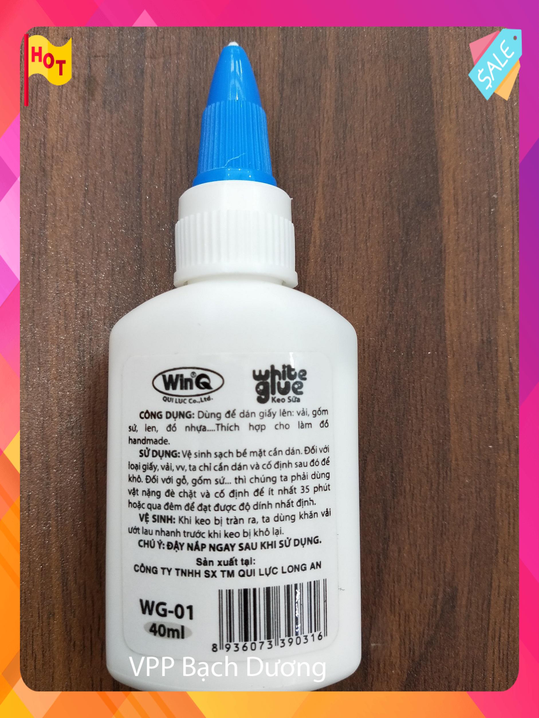 Keo sữa WinQ WG-01 - chai