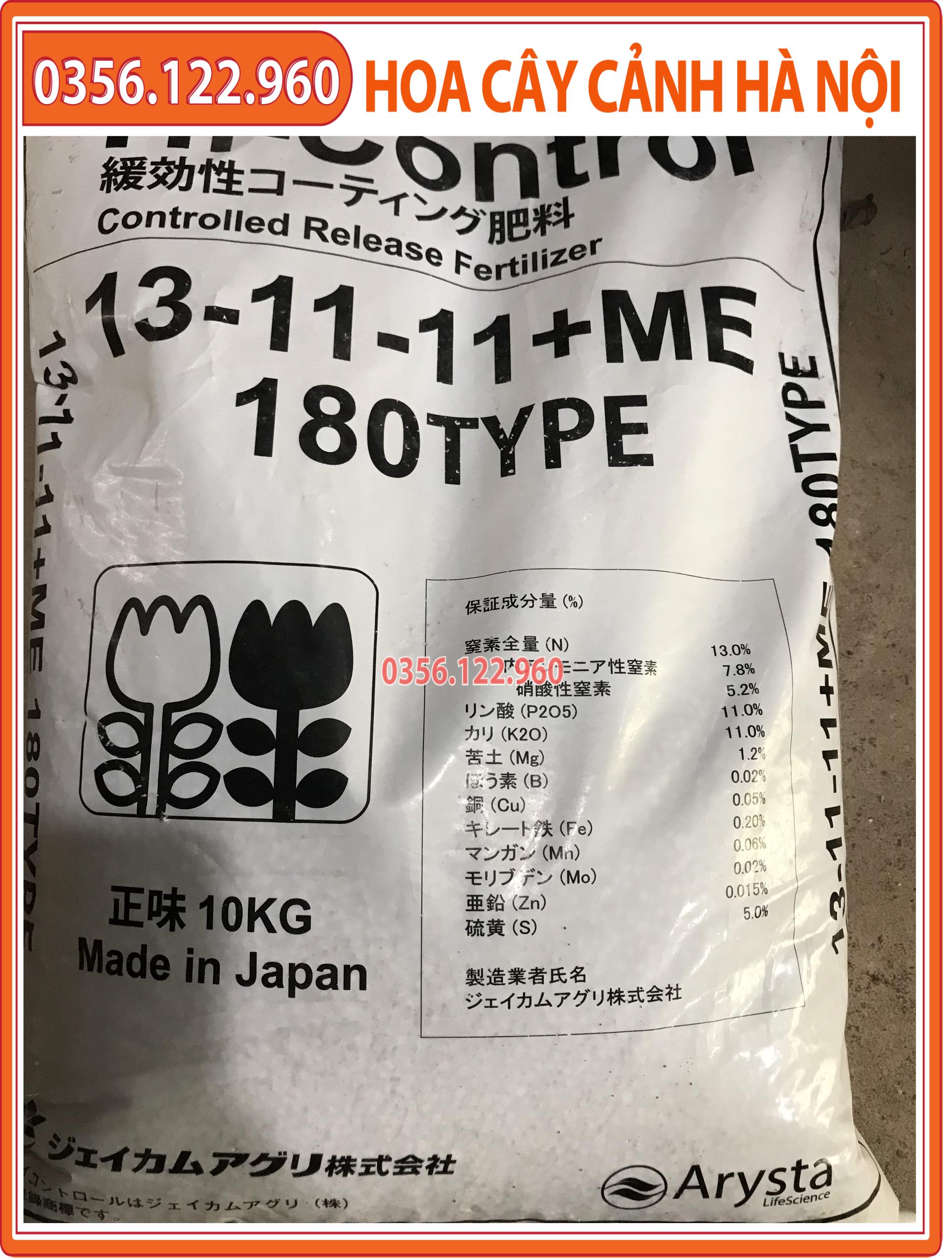 phân chì tan chậm Nhật Bản gói 1kg cao cấp