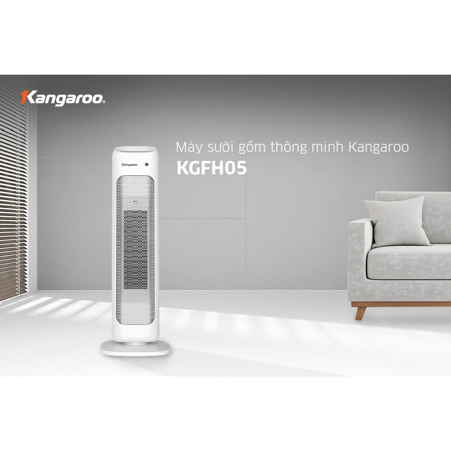 Thanh lý Máy sưởi gốm Kangaroo KGFH05 chính hãng