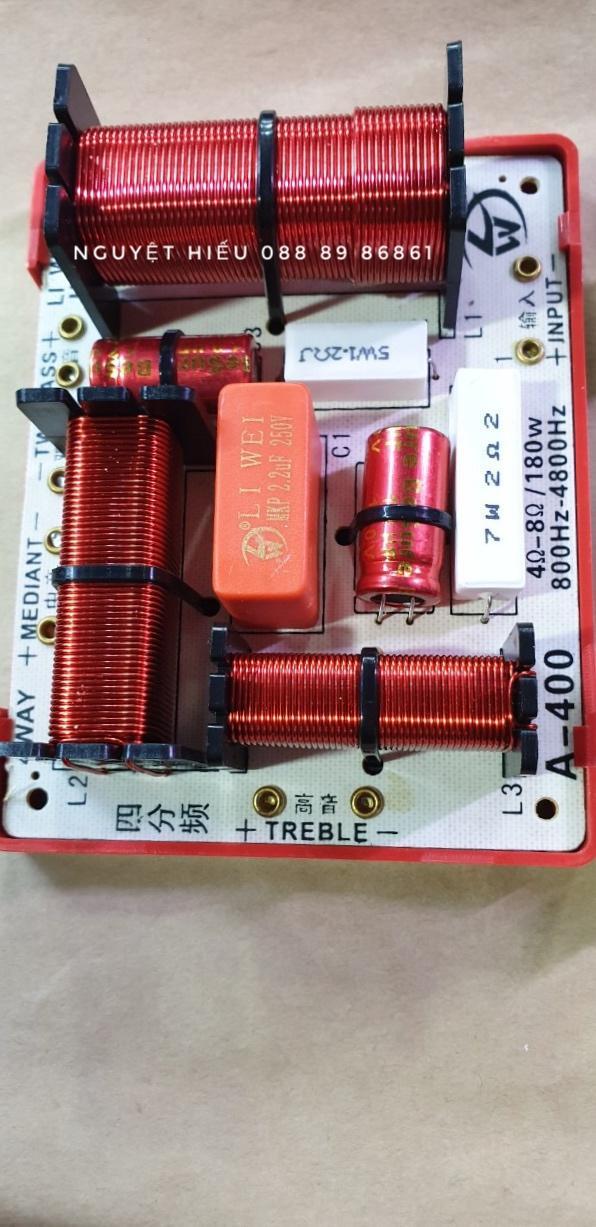 Cặp mạch phân tần loa 4 đường tiếng A-400
