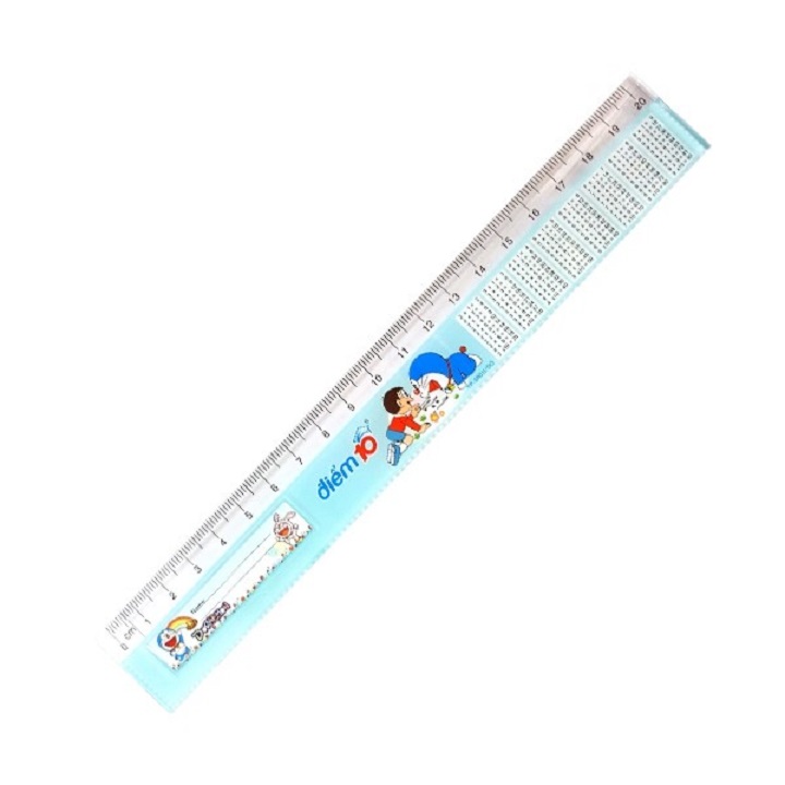 Thước Kẻ 20cm Điểm 10 Thiên Long Doraemon TP-SR011/DO