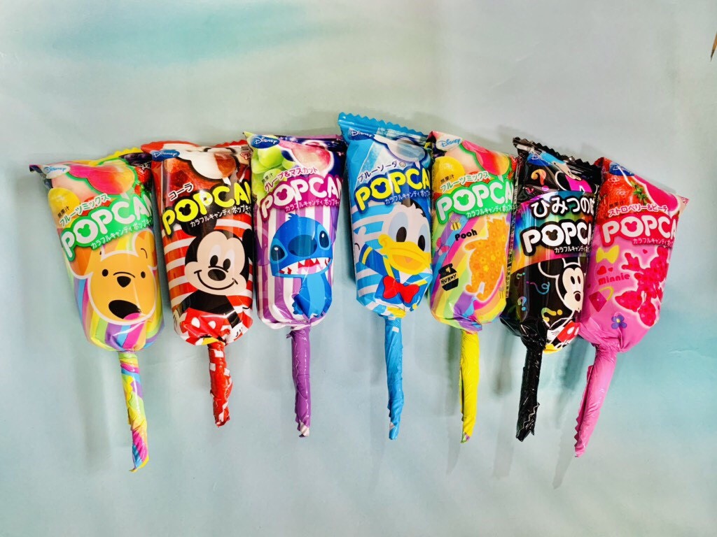 Kẹo mút Popcan Glico Mickey Nhật 01 cây lẻ