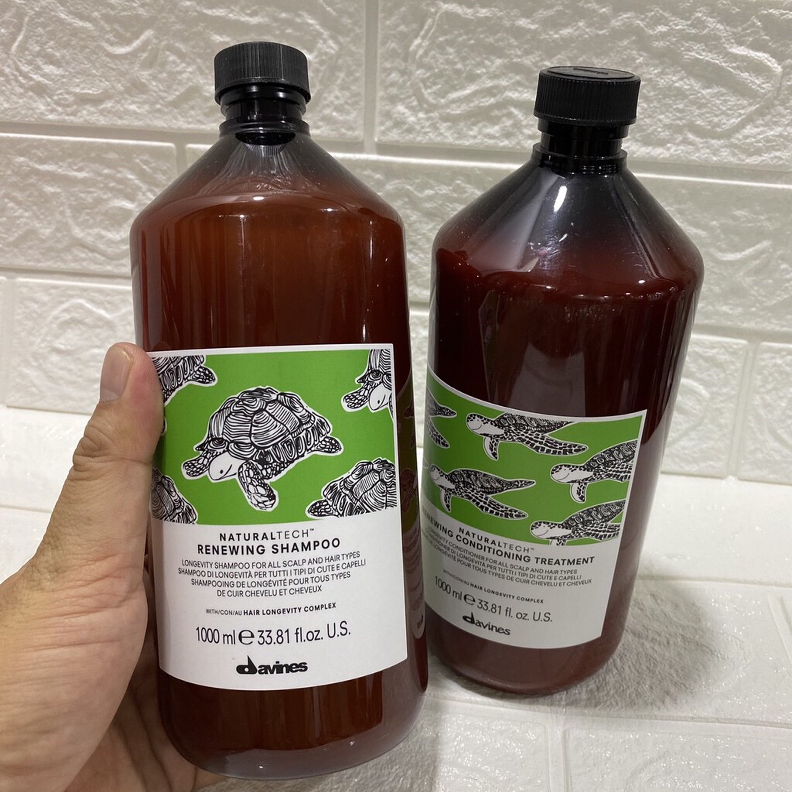 [HCM]Dầu gội xả trường thọ DAVINES RENEWING 1000mlx2
