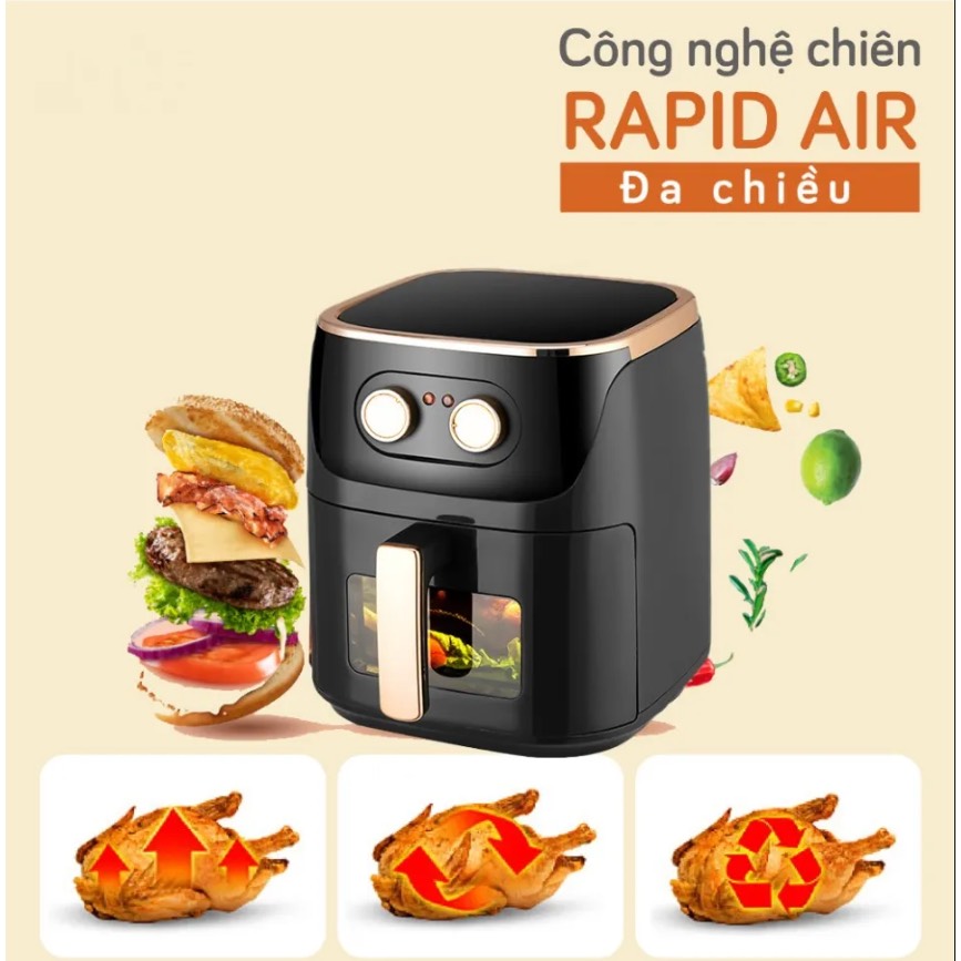 NỒI CHIÊN KHÔNG DẦU CAMEL 12 LÍT BẢO HÀNH 12 THÁNG .Một chiếc nồi tích hợp nhiều công năng sẽ giúp bạn tiết kiệm được diện tích khiến căn bếp của bạn trở nên gọn gàng ngăn nắp hơn.