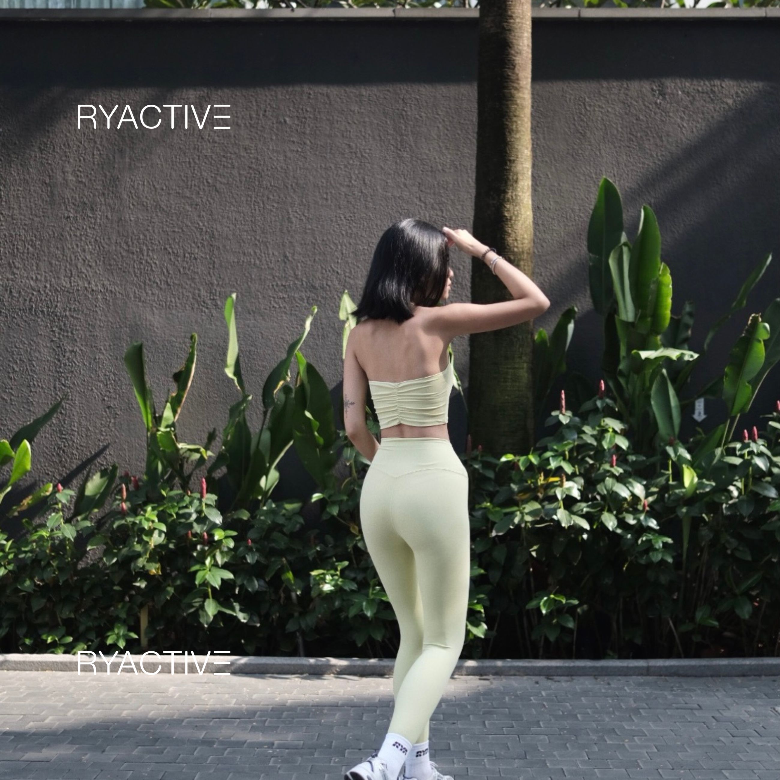 Áo ngực thể thao RYACTIVE - BE ACTIVE SPORTBRA Neon