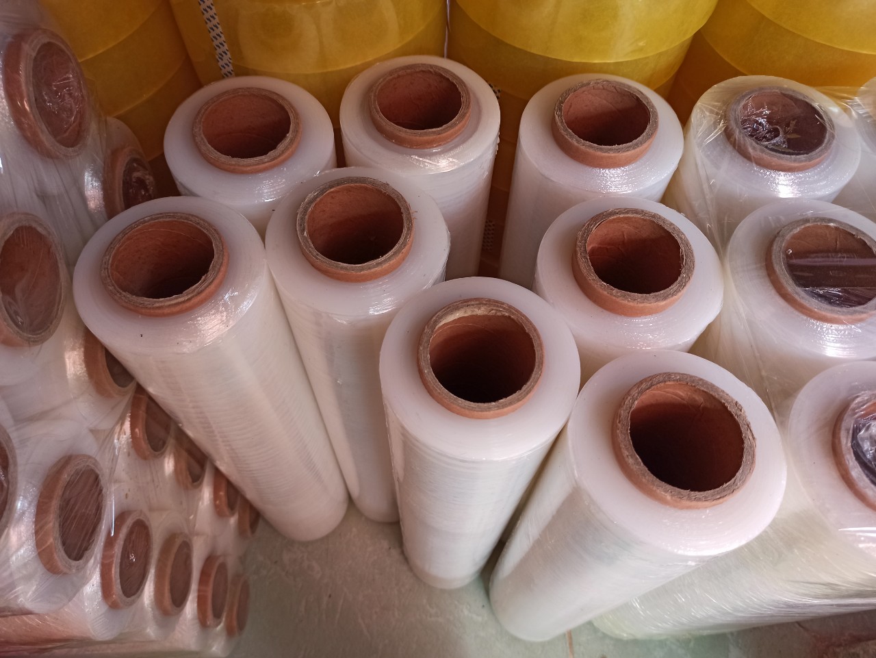 [siêu rẻ] Combo 2 cuộn MÀNG CHÍT, MÀNG BỌC HÀNG 50 cm (2,4kg) - LÕI SIÊU NHẸ
