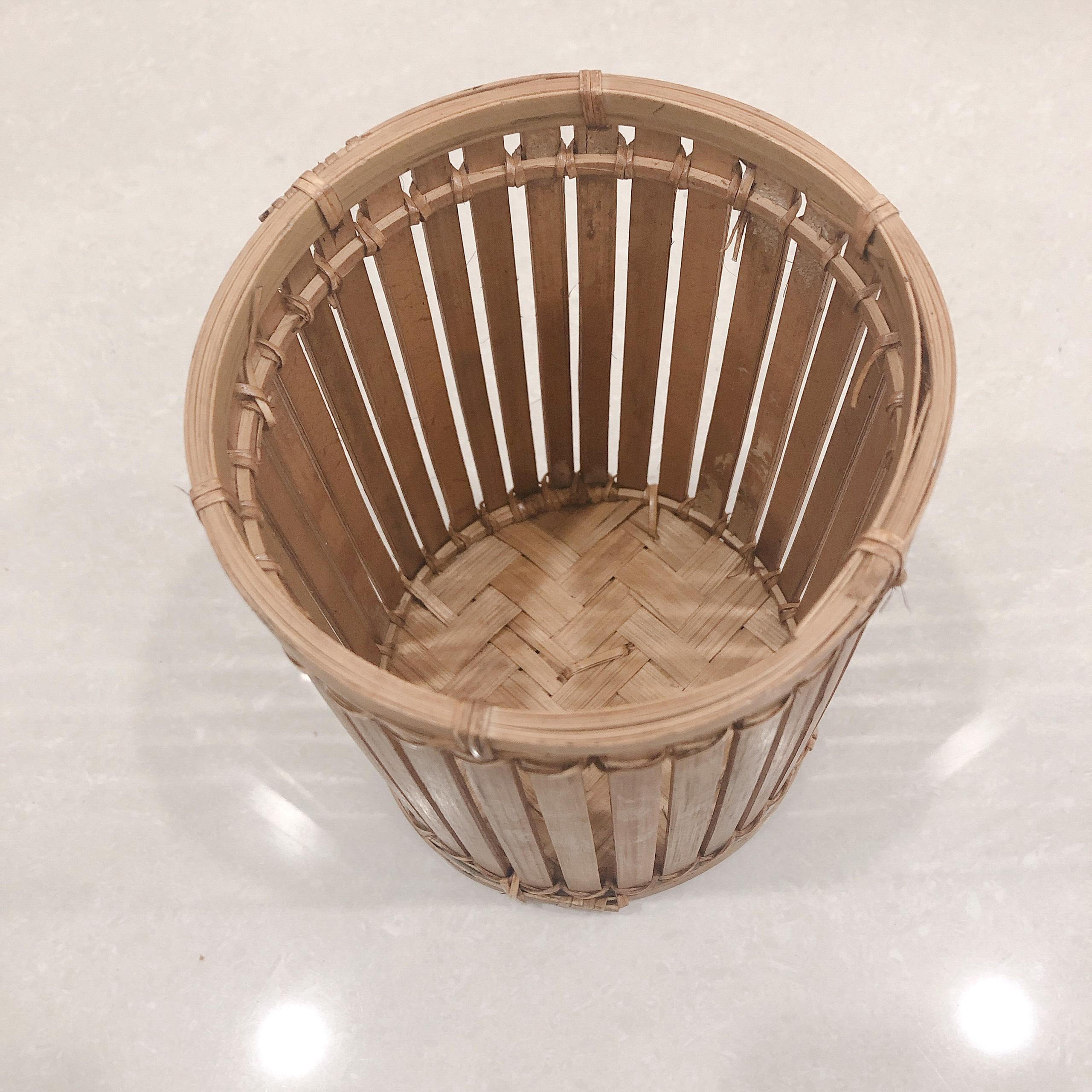 Combo 20 ống đũa tre size nhỏ đk 9 cm, cao 16 cm