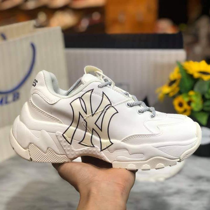 Giày Sneaker MLB Yankess chữ NY vàng ( Full box)