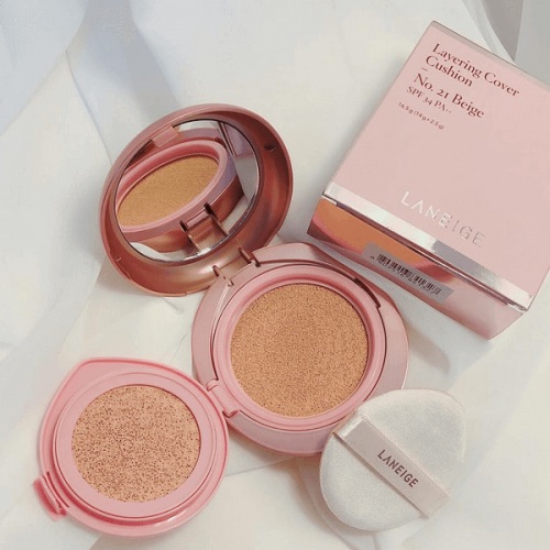 Phấn nước Laneige Layering Cover Cushion And Concealing Base