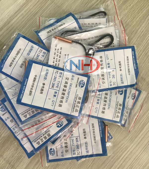 Đầu dò dàn lạnh, Sensor nhiệt. điều hòa đầu đồng 20K