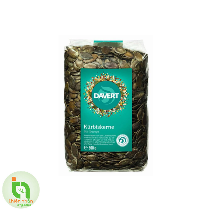 Hạt bí hữu cơ davert 500gr