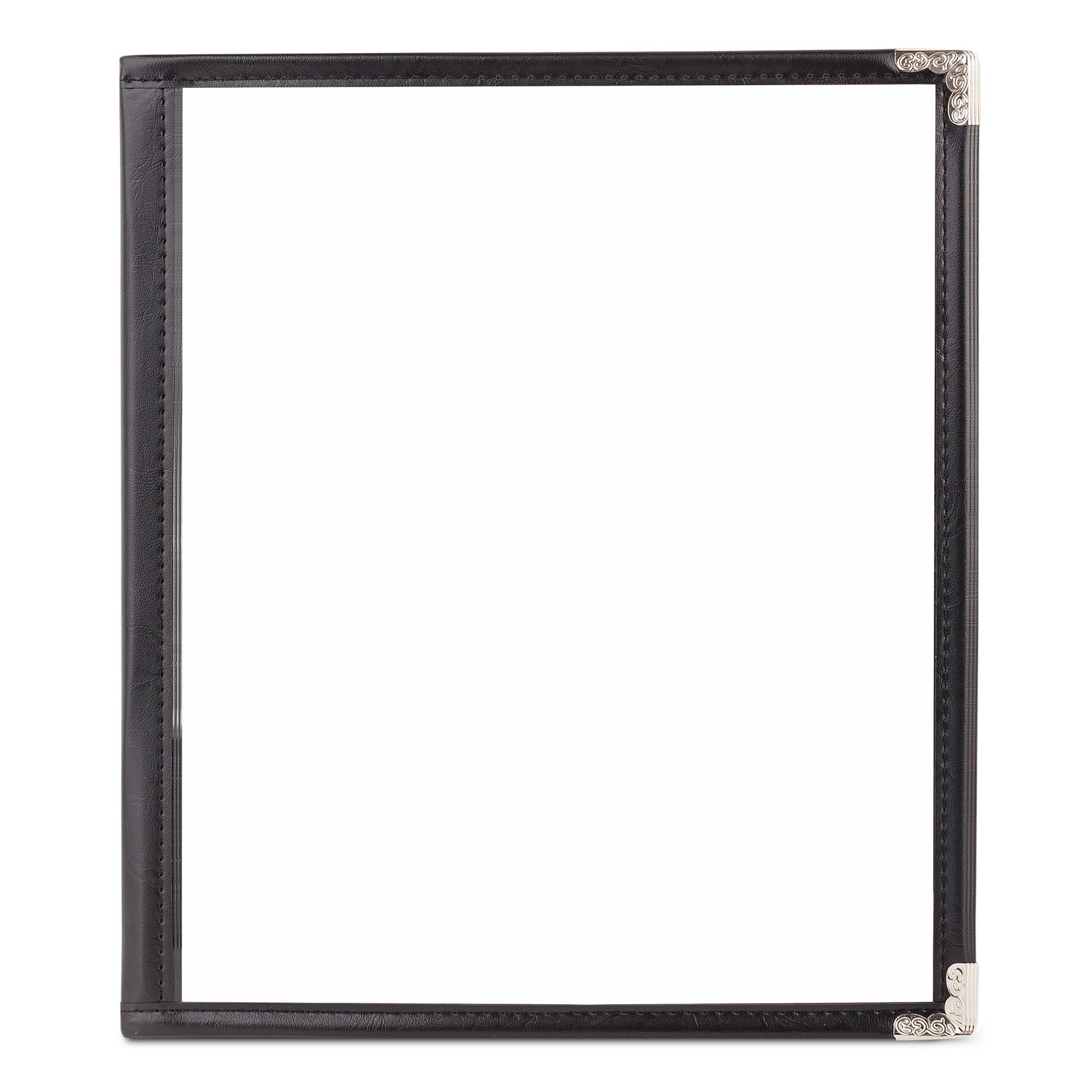 Clean menu 6P A4 - Black