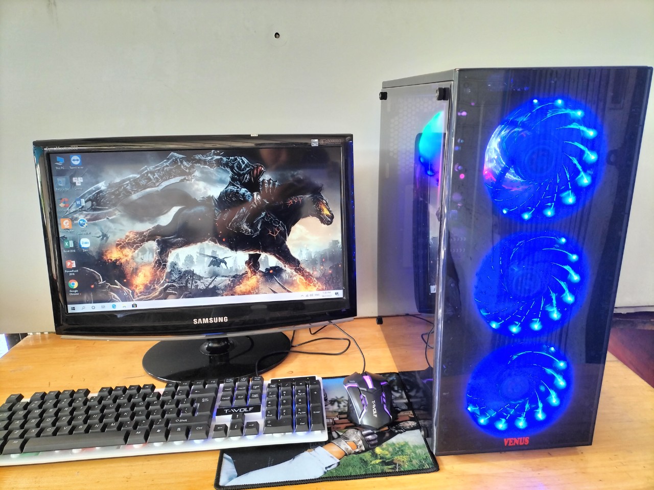 Bộ PC GAMING Chơi Game, Case Thùng LED Đẹp.